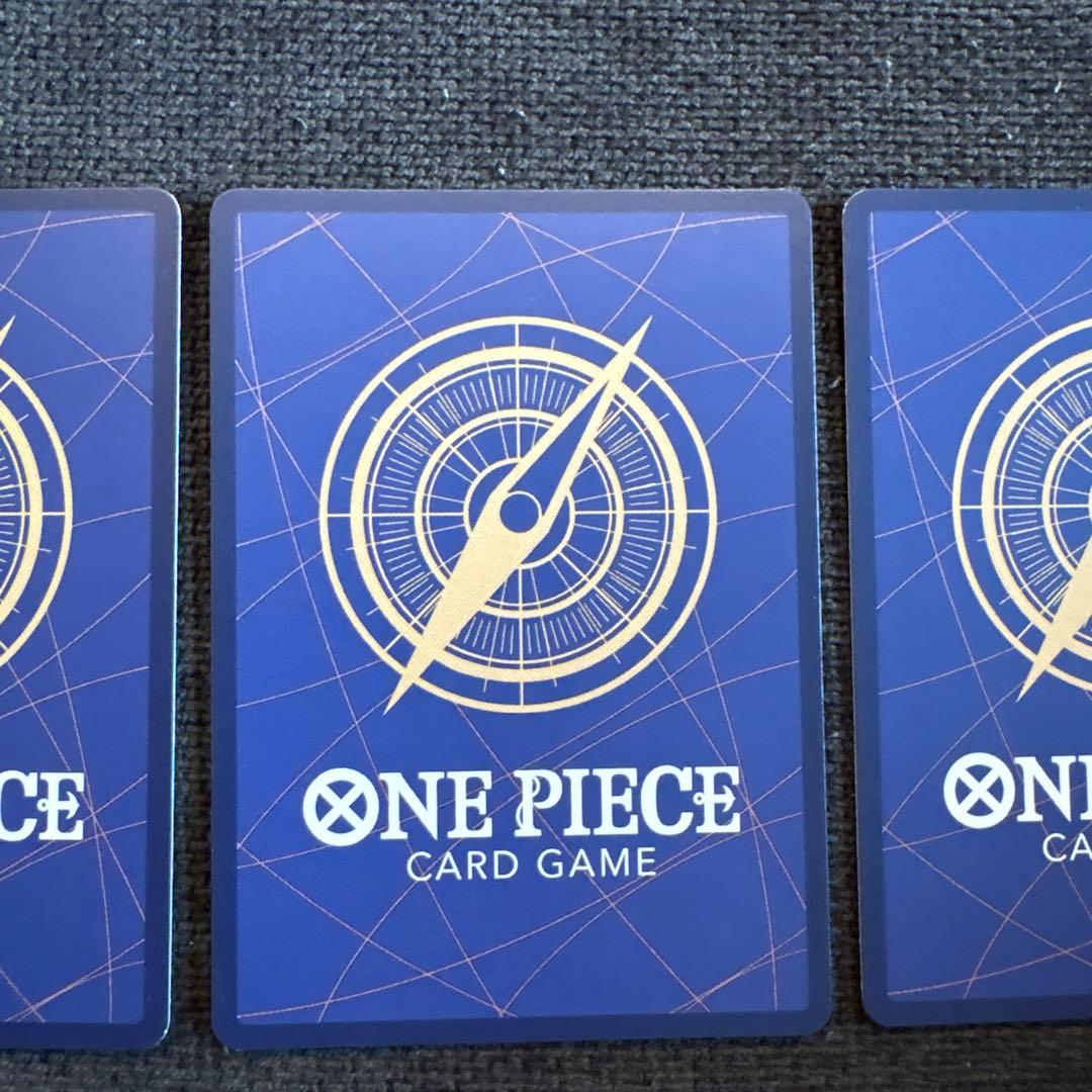 英語版ワンピースカード　3rd　anniversary 三兄弟