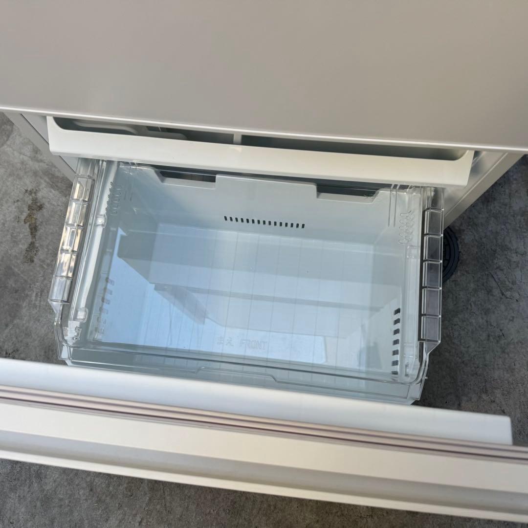 253⭐️2024年製美品★東芝　冷蔵庫　大型　3ドア　自動製氷　ホワイト