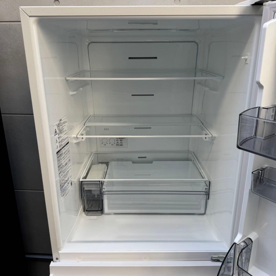 253⭐️2024年製美品★東芝　冷蔵庫　大型　3ドア　自動製氷　ホワイト