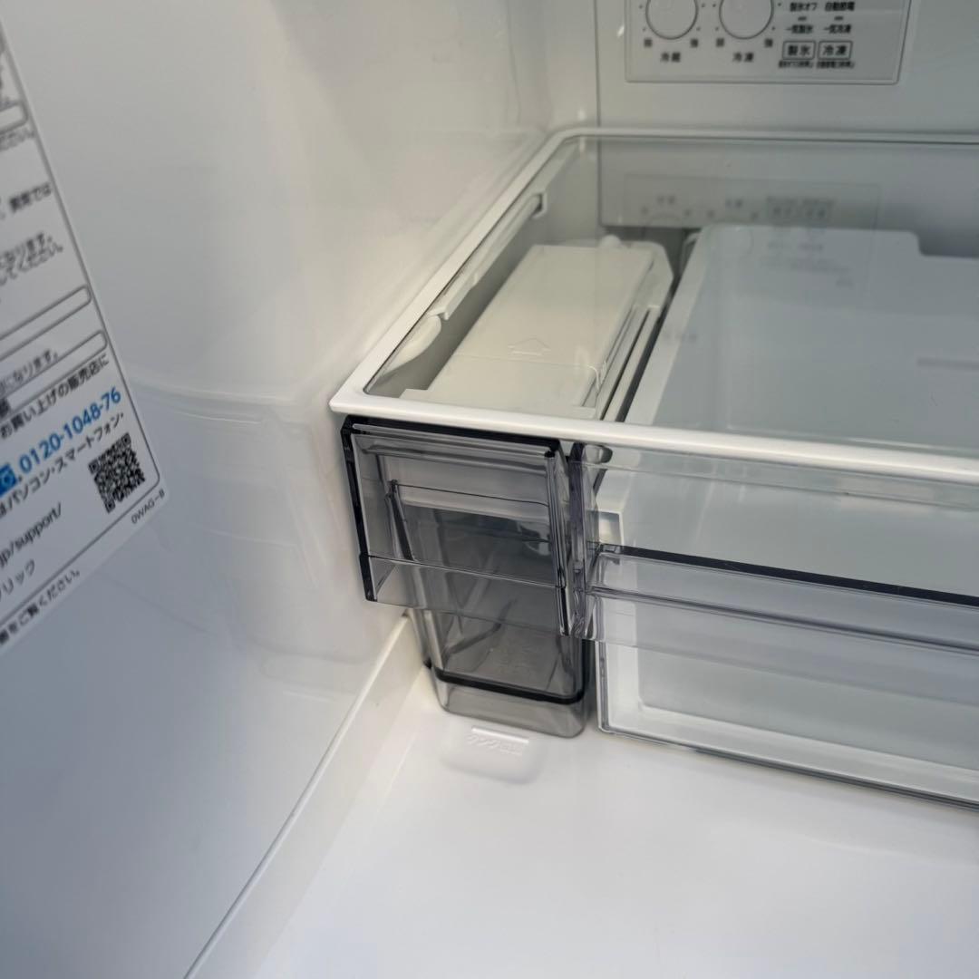 253⭐️2024年製美品★東芝　冷蔵庫　大型　3ドア　自動製氷　ホワイト