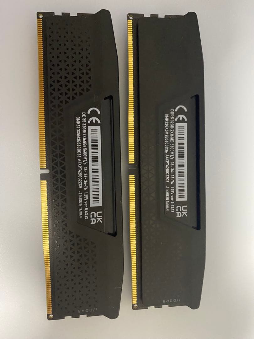 Corsair コルセア DDR5 メモリ 16GB×2 5600MHz