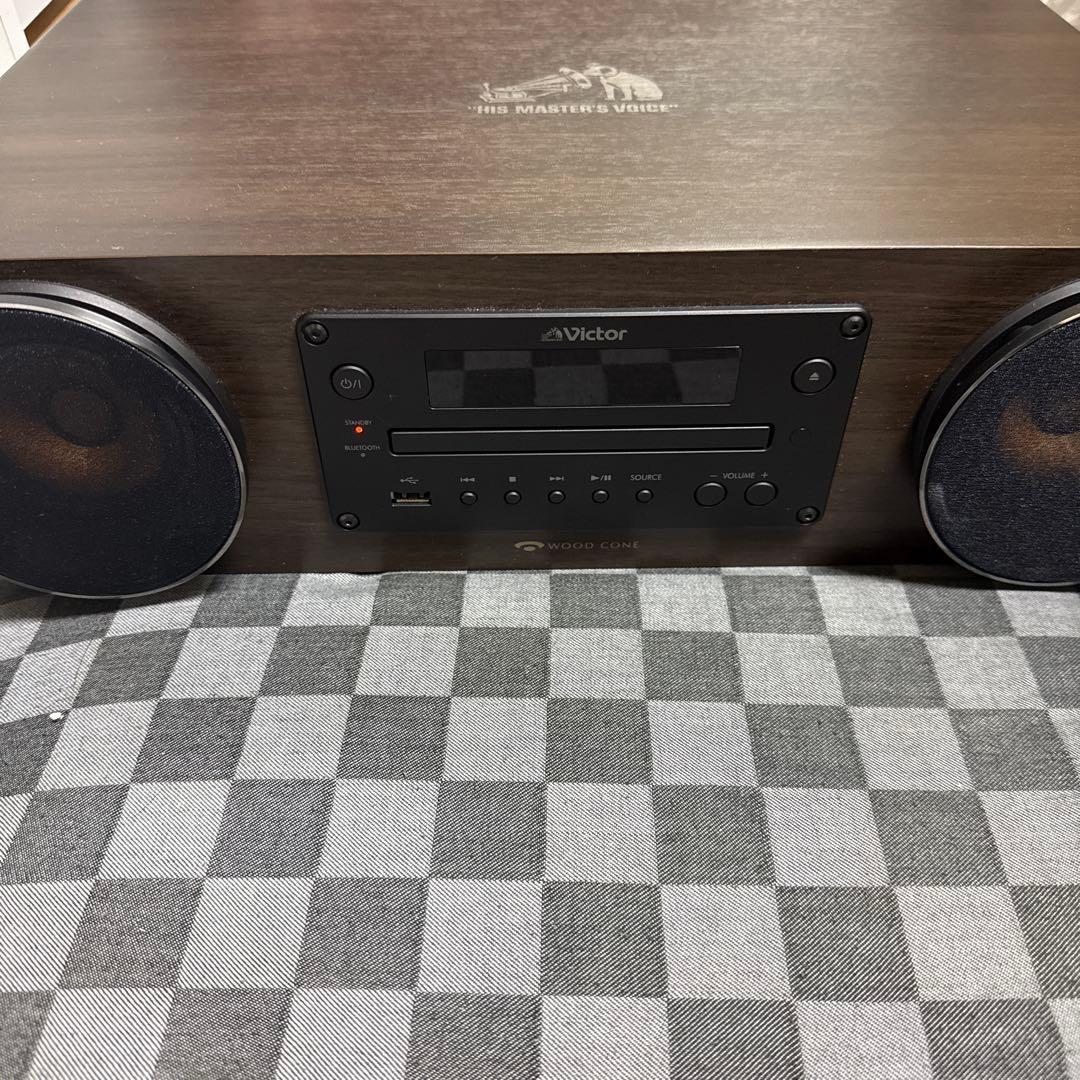 Victor EX-D7 ウッドコーン　ミニコンポ　CDプレーヤー