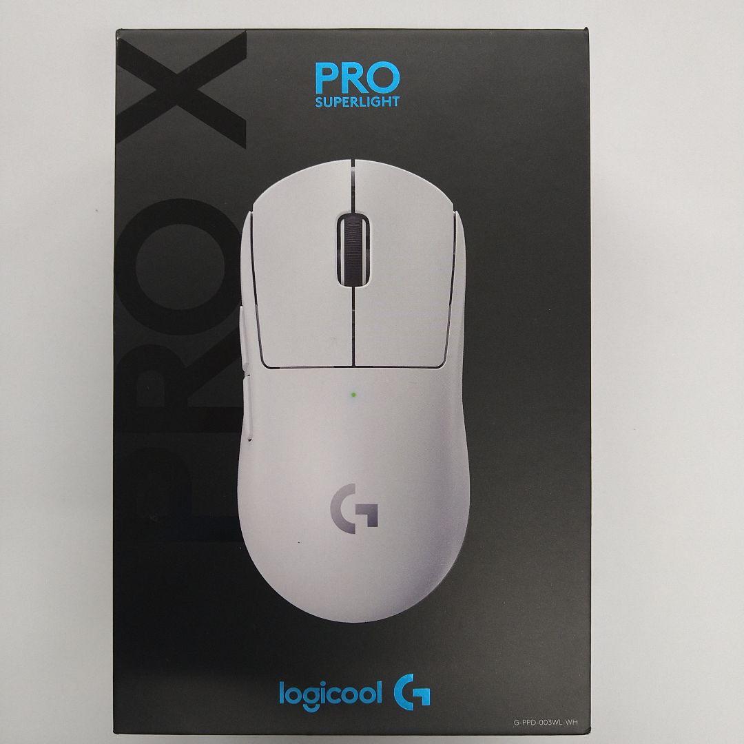 マウス・トラックボール Logicool PRO X SUPERLIGHT G-PPD-003WL-WH