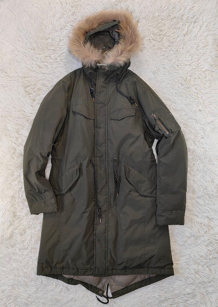 専用出品　バッファローボブズ モッズコート/ダウン/カーキ