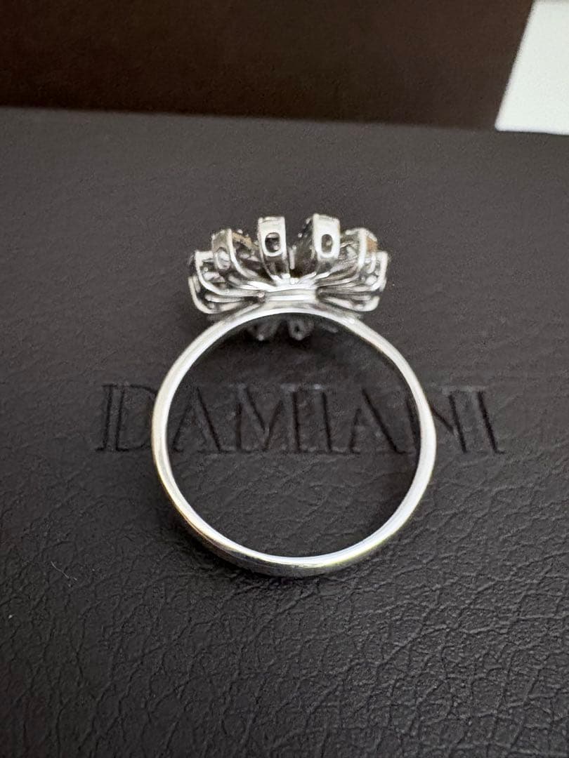 ダミアーニ　マルゲリータ　16mm ダイヤ　リング　12.5号　K18WG