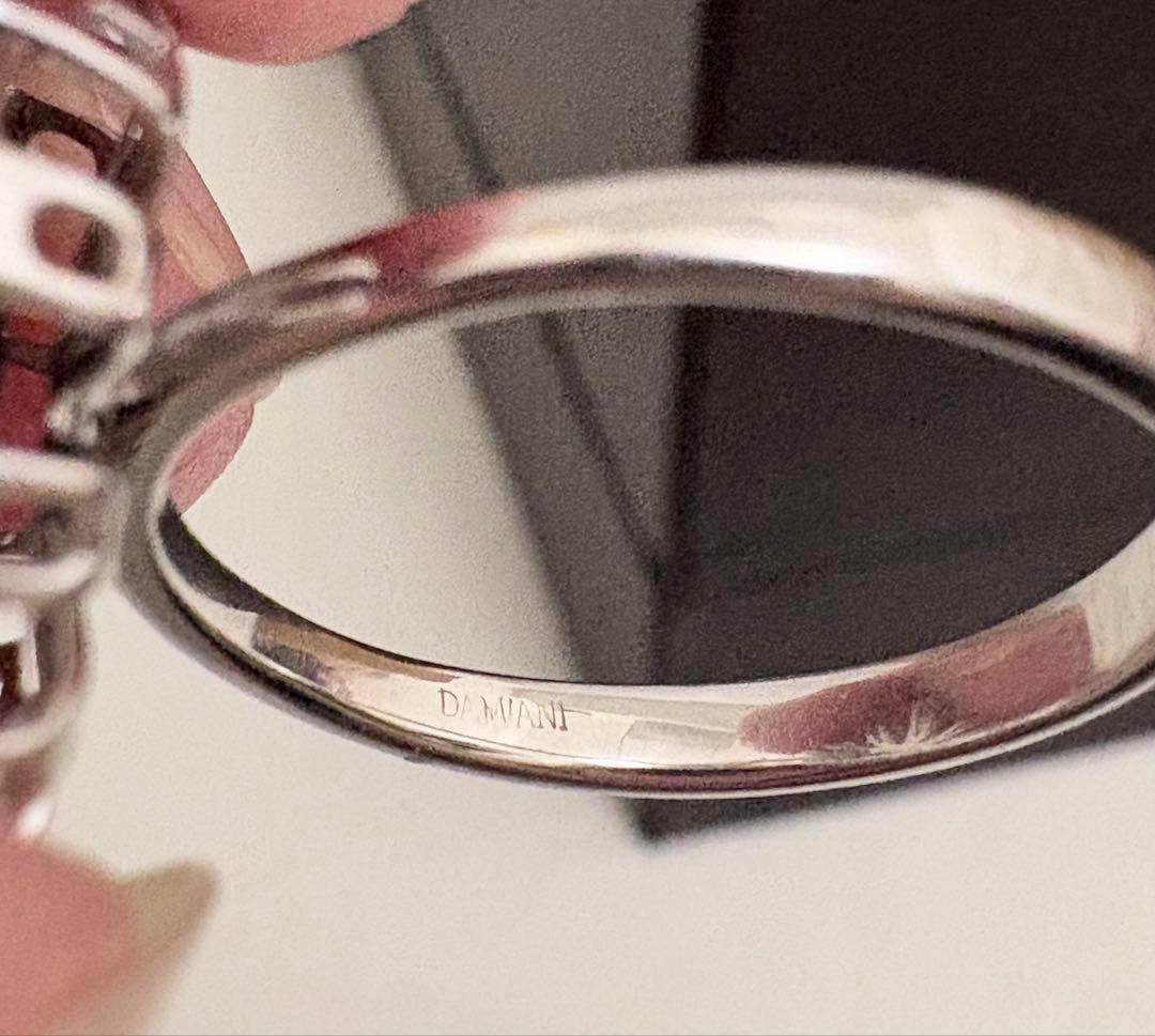 ダミアーニ　マルゲリータ　16mm ダイヤ　リング　12.5号　K18WG