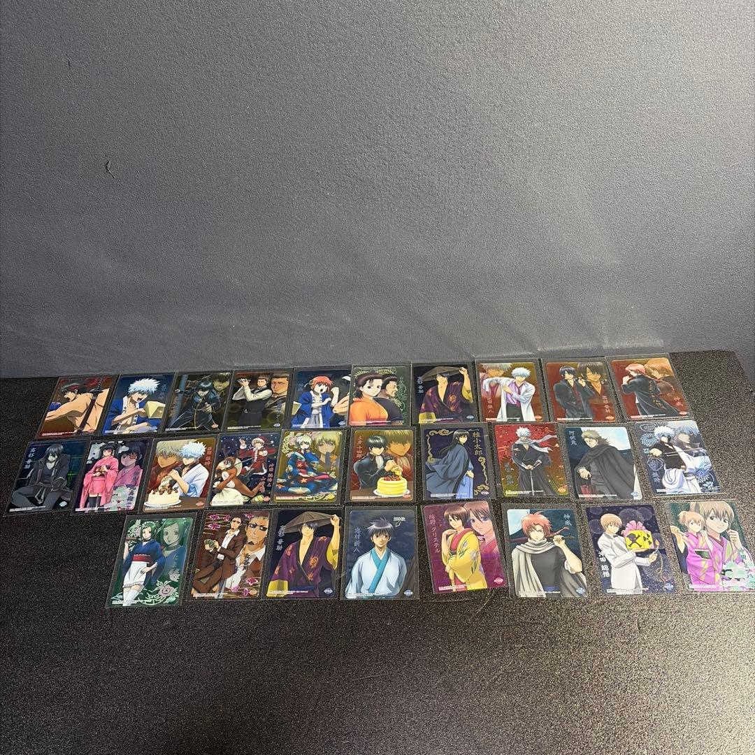 銀魂クリアカードセット＋下敷き4枚【バラ売り✖️】