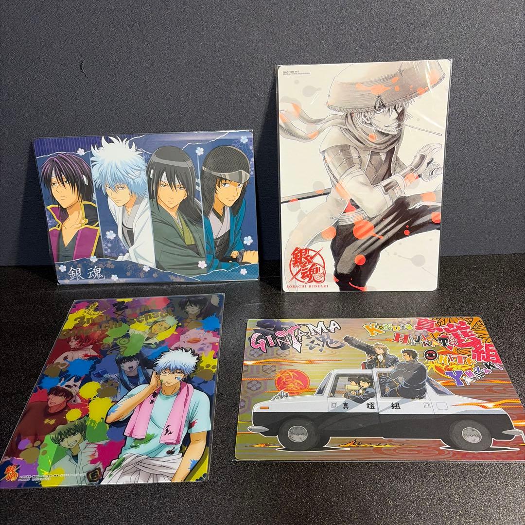 銀魂クリアカードセット＋下敷き4枚【バラ売り✖️】