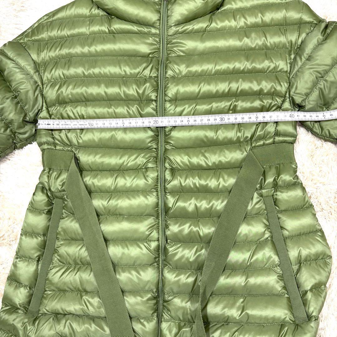 KKK モンクレール ライトダウンジャケットS フード　ドローコード付き