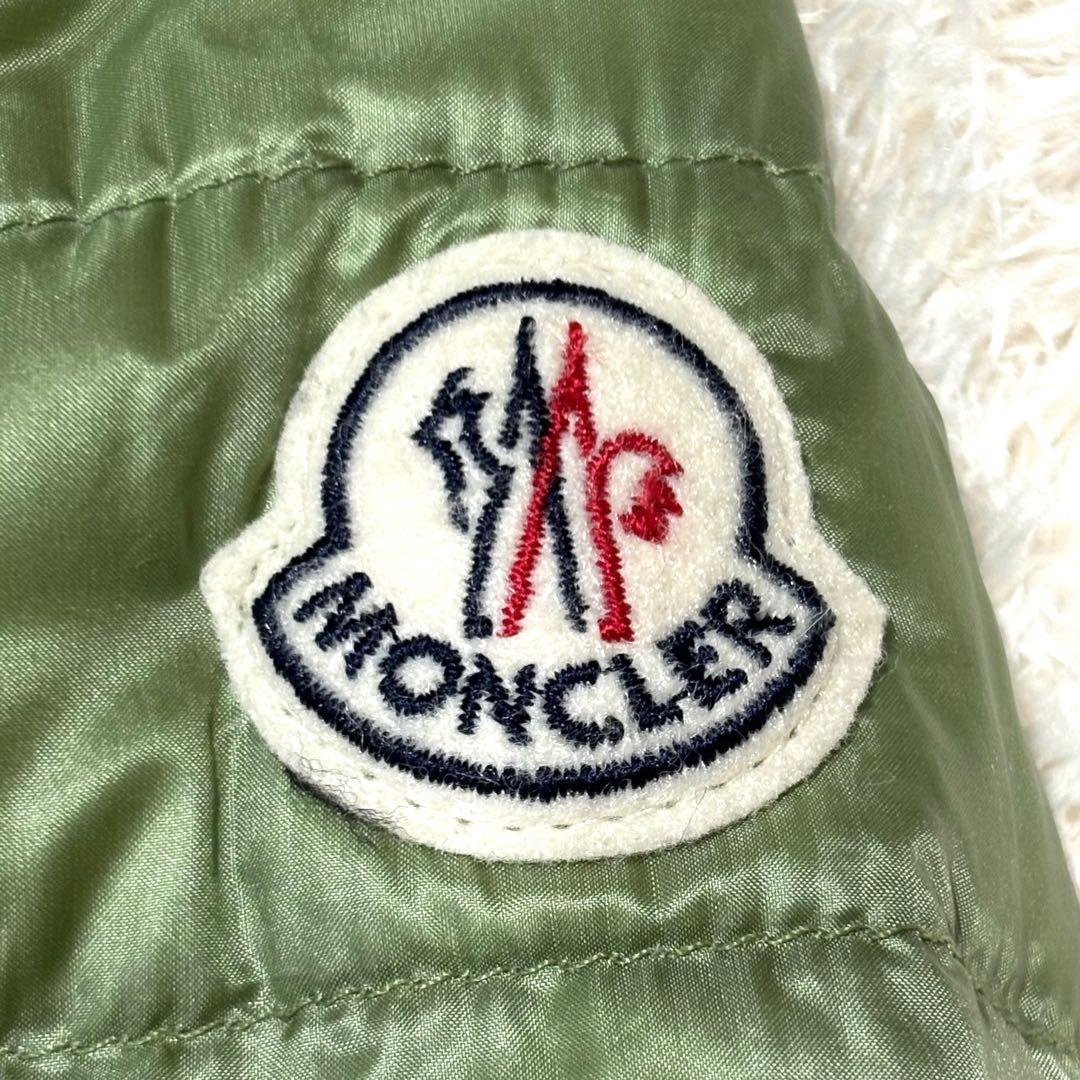 KKK モンクレール ライトダウンジャケットS フード　ドローコード付き