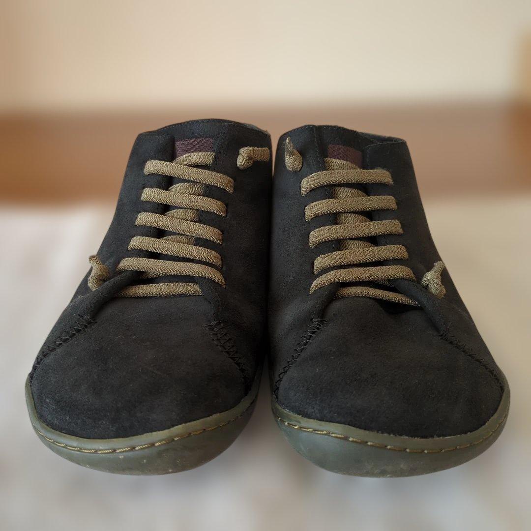 CAMPER PEU ブラック スエード スニーカー 41