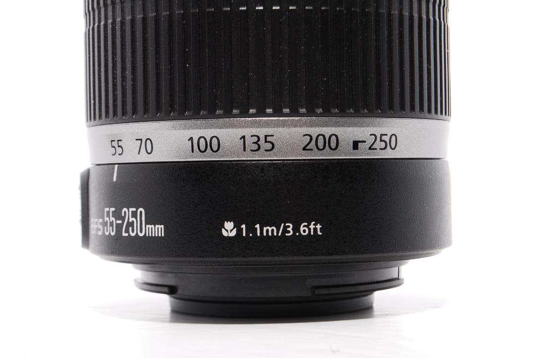 Canon EF-S 55-250mm F4-5.6 IS 美品 望遠レンズ