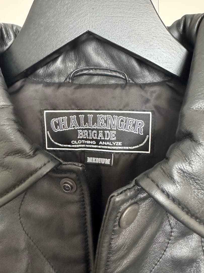 challenger チャレンジャー　レザー　キルティング　長瀬　智也　着