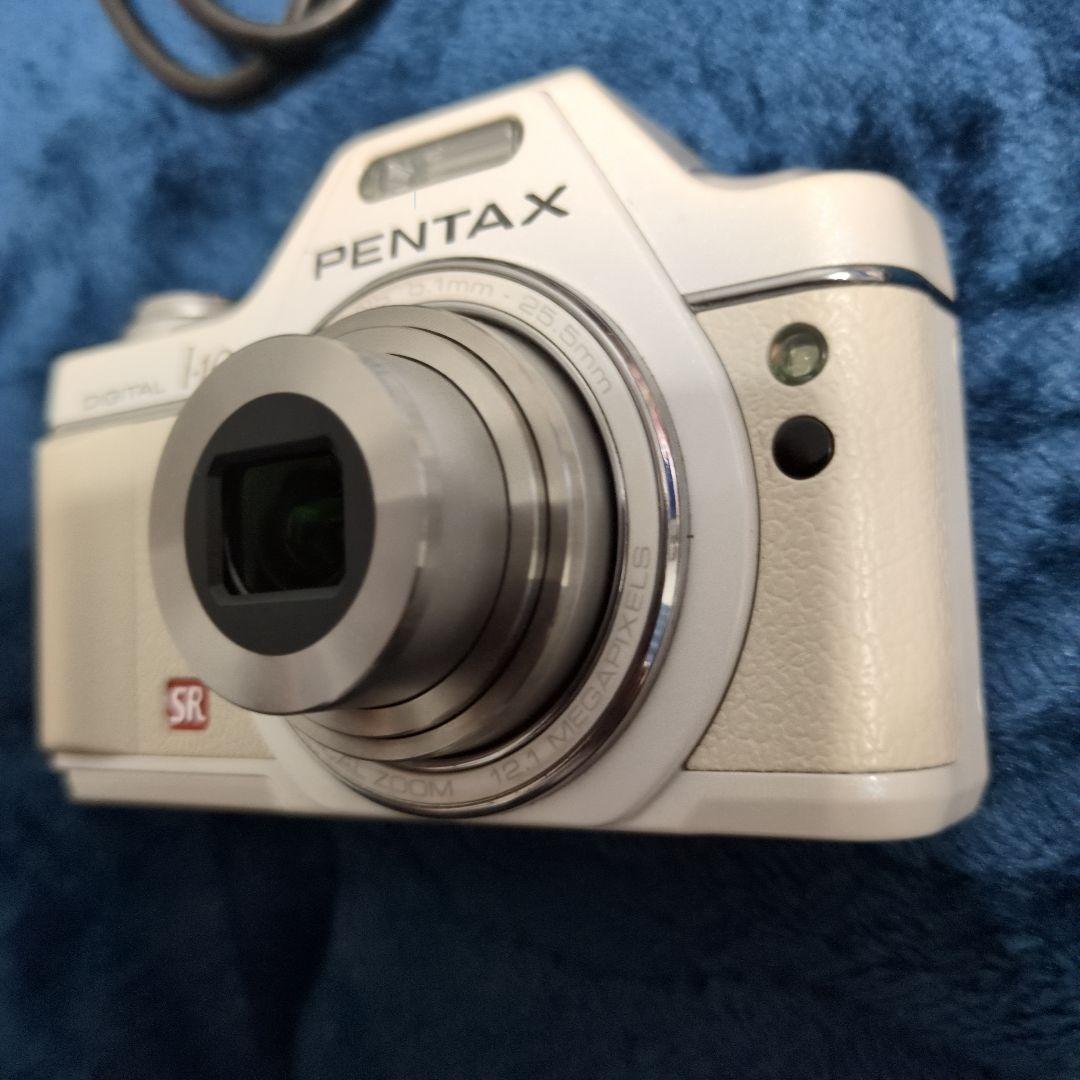 動作確認済　PENTAX　I-10　コンパクトデジタルカメラ　レトロ　充電器付