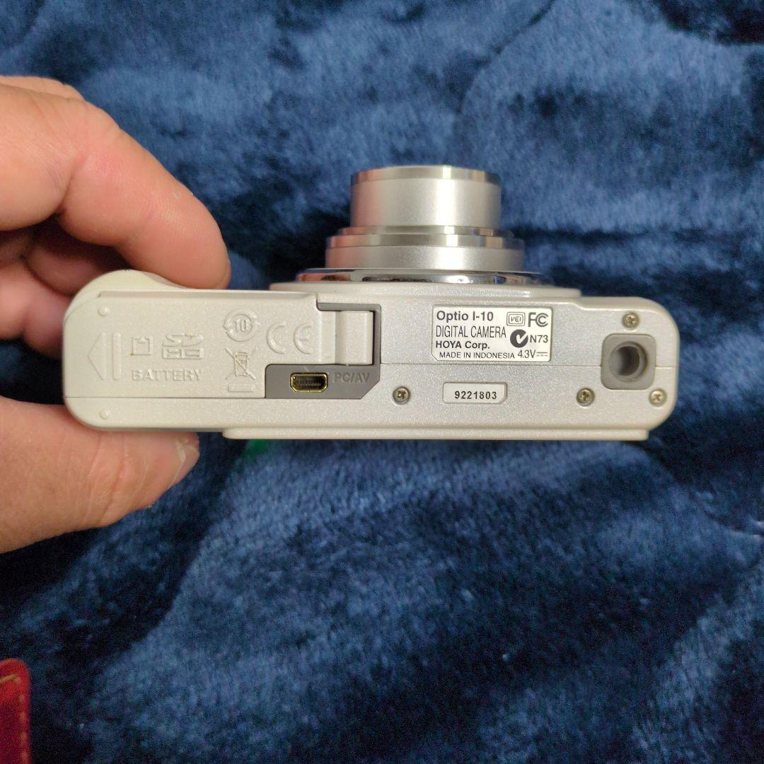 動作確認済　PENTAX　I-10　コンパクトデジタルカメラ　レトロ　充電器付