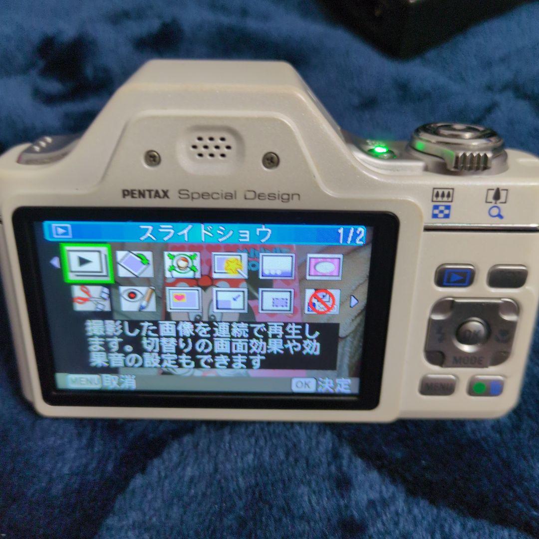動作確認済　PENTAX　I-10　コンパクトデジタルカメラ　レトロ　充電器付