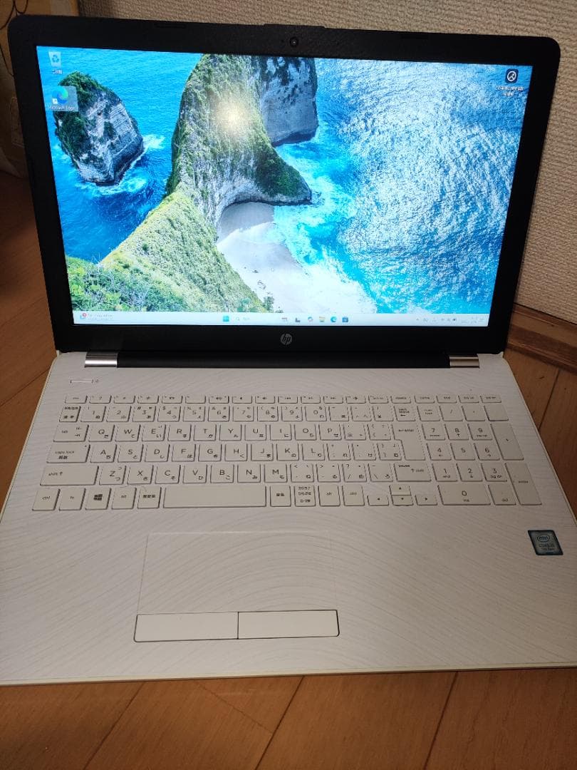HP 15.6ノートパソコン 15-bs009TU