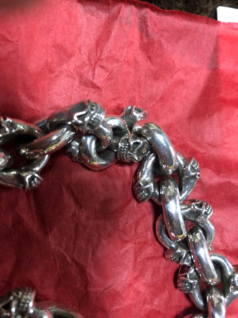 スターリンギア38万極太starlingearツインスカルベーシックブレスレット