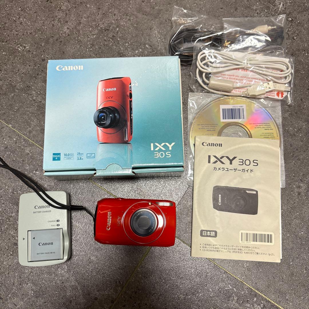 Canon IXY 30S レッド