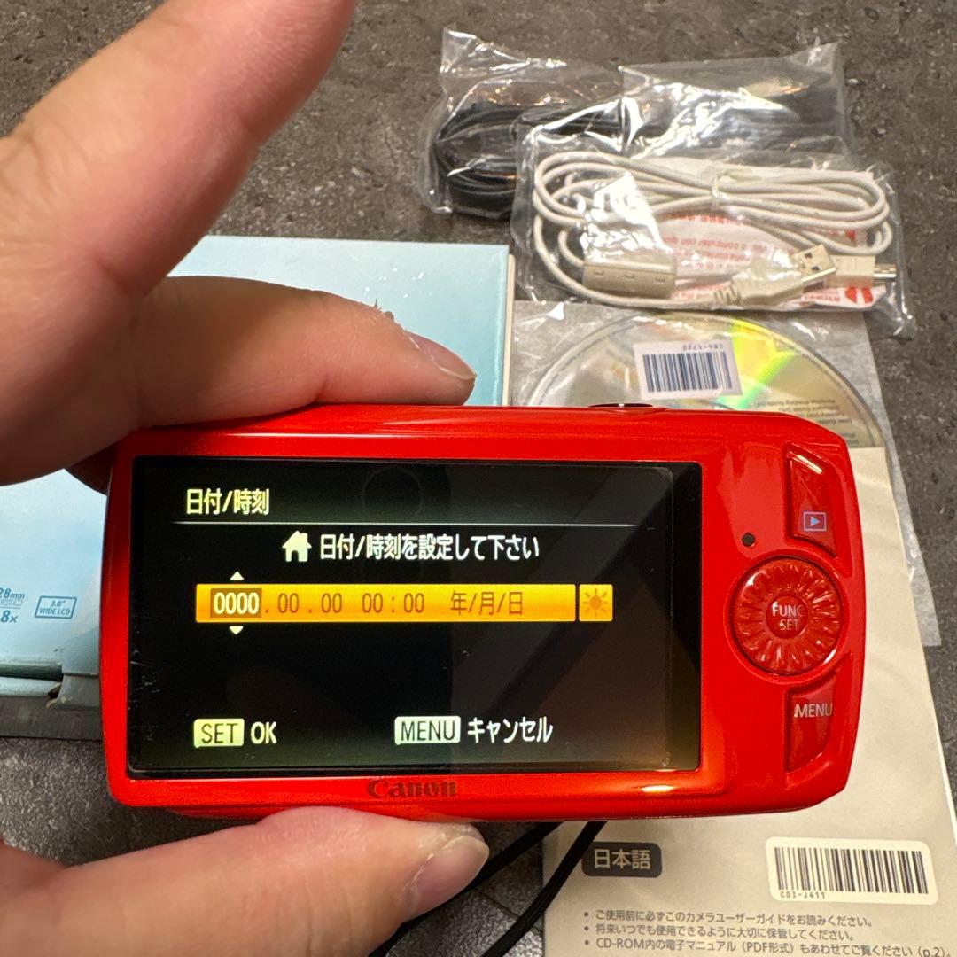 Canon IXY 30S レッド
