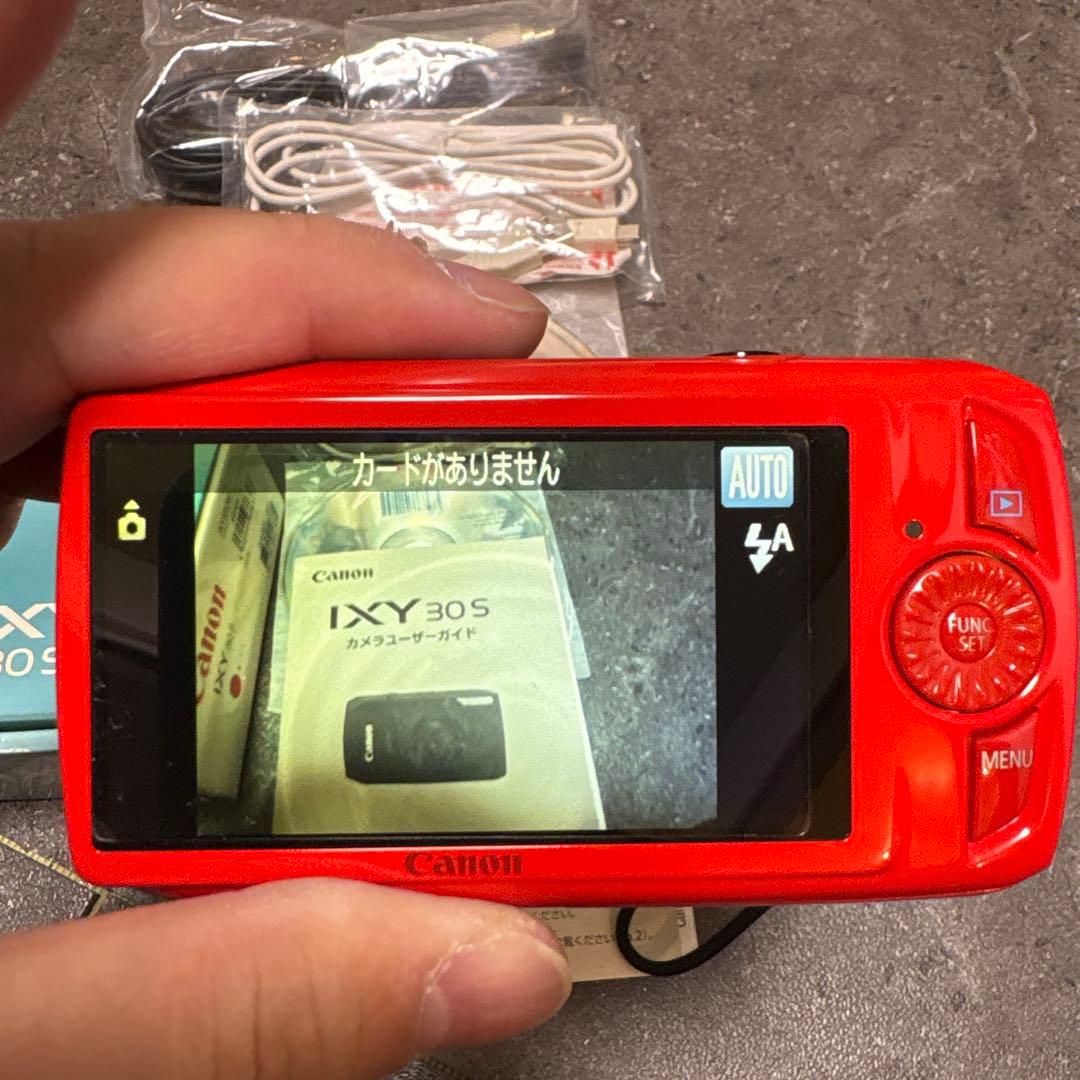 Canon IXY 30S レッド