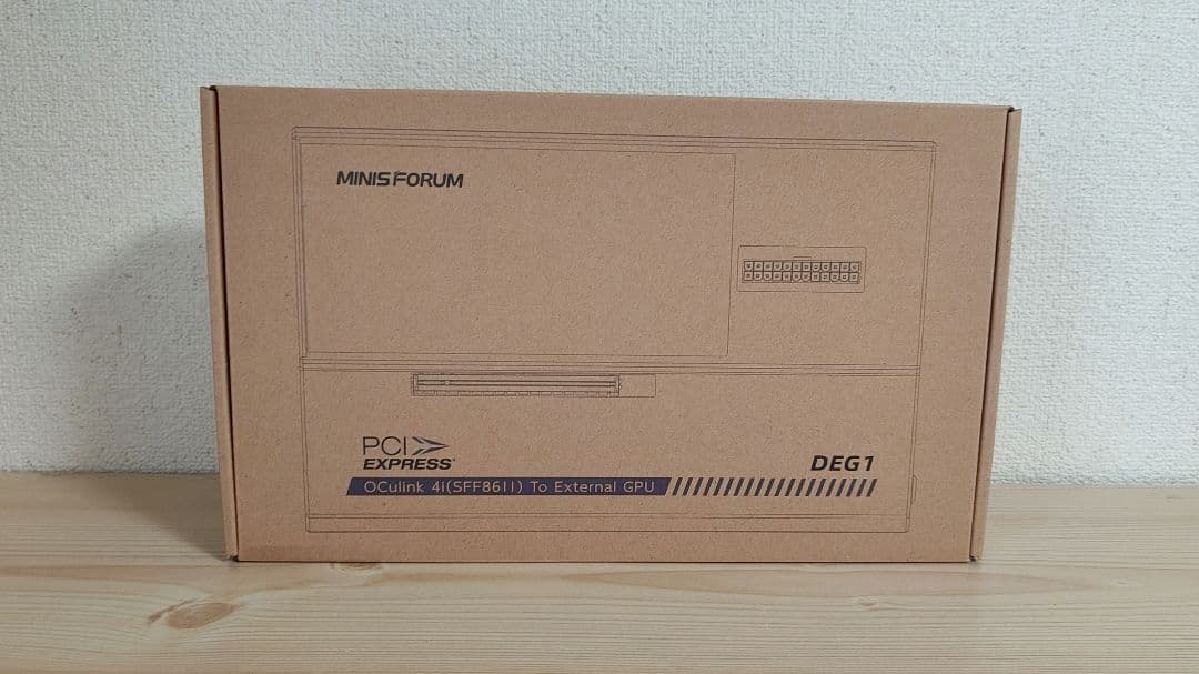 ミニPC MINIS FORUM DEG1 Oculink4