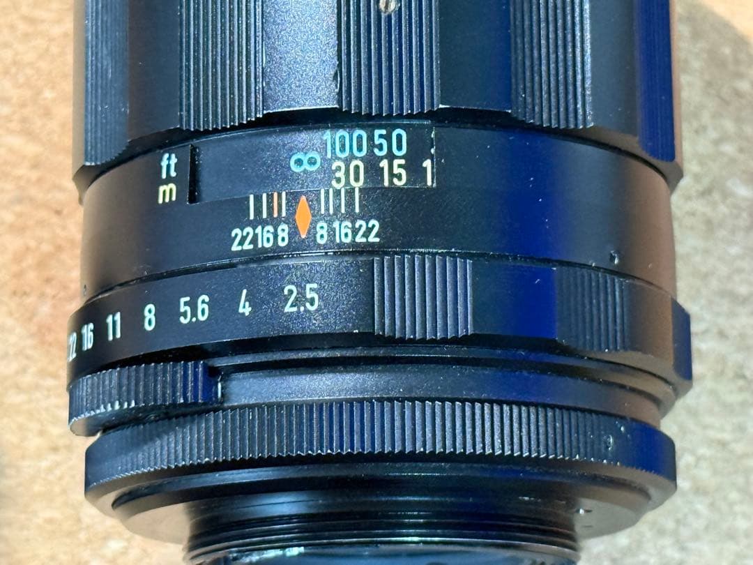 レンズ(単焦点) asahi pentax smc takumar 135mm f2.5 m42