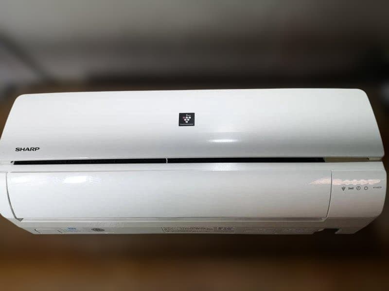 神奈川県内は無料工事、配送付き、室外機)シャープ6畳 2019年式 保証あり