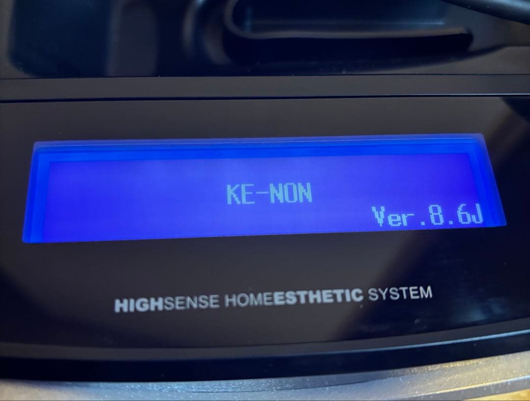 ケノン脱毛器ver8.6