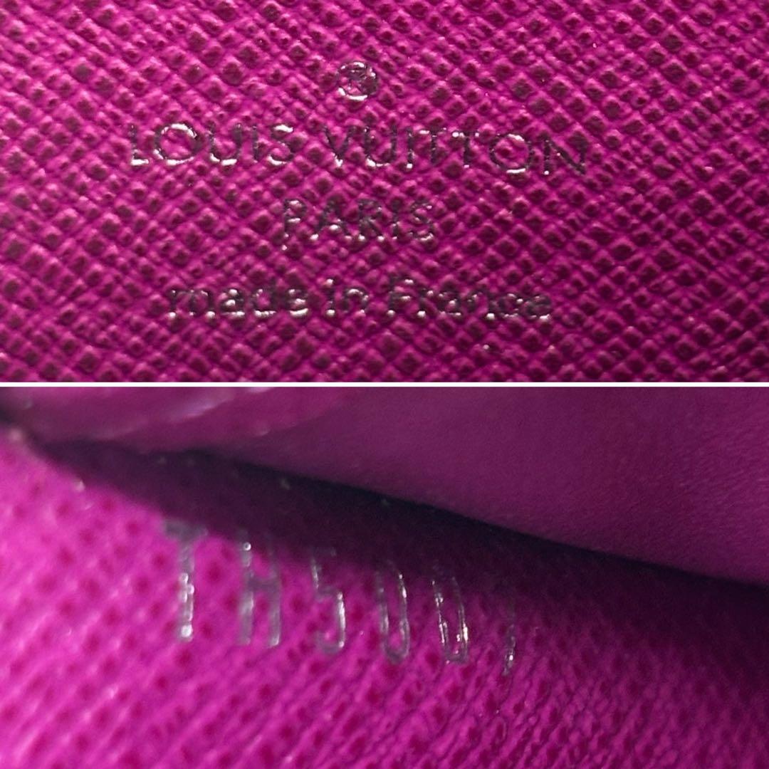 ✨極美品✨ルイヴィトン　エピ　カシス　ジッピーパース