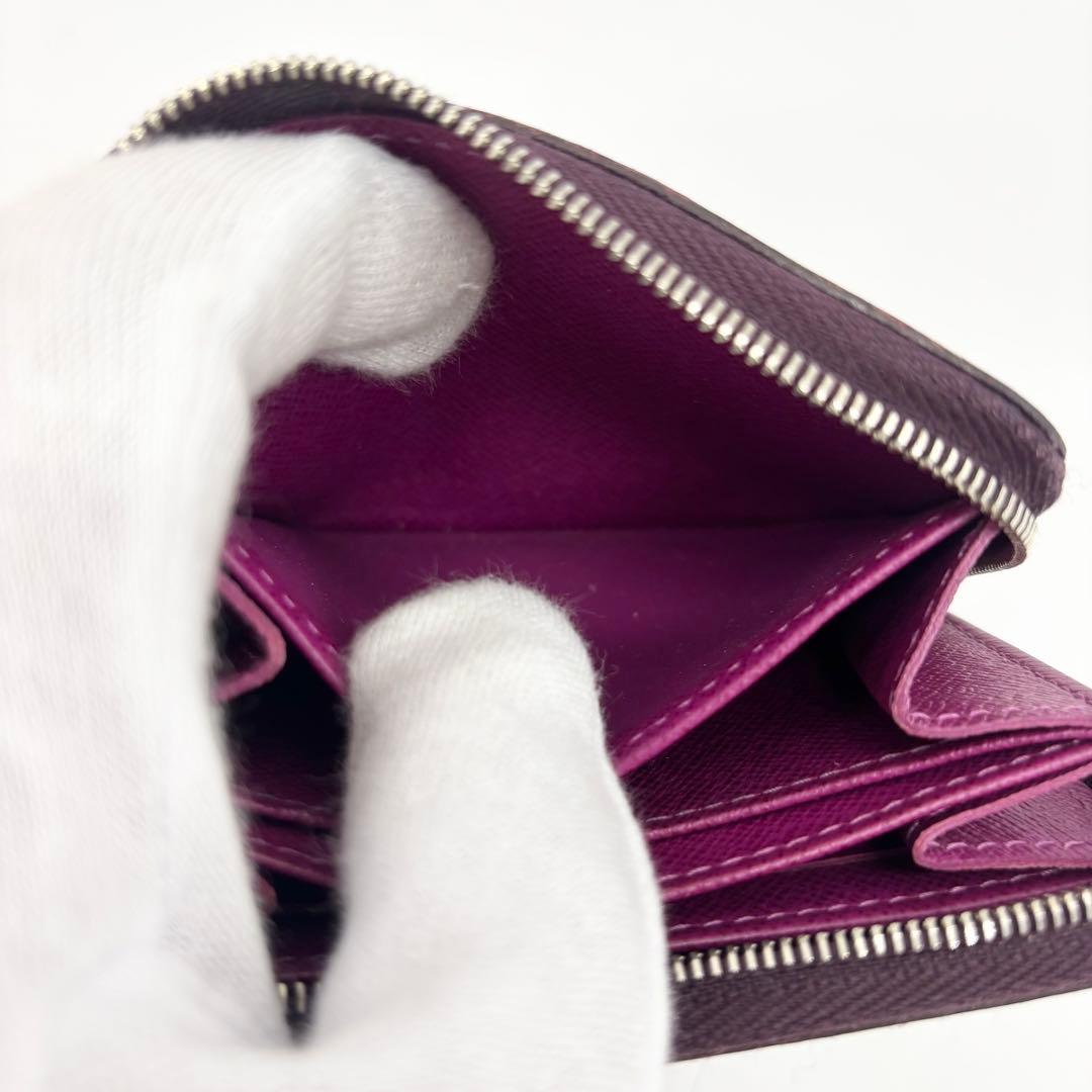 ✨極美品✨ルイヴィトン　エピ　カシス　ジッピーパース