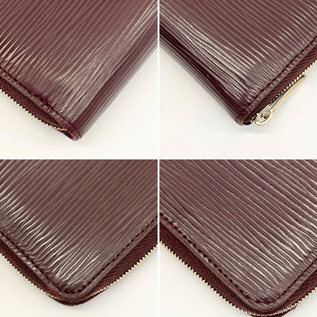 ✨極美品✨ルイヴィトン　エピ　カシス　ジッピーパース