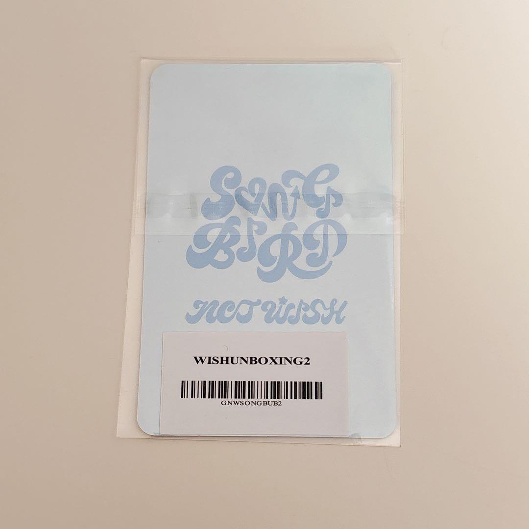 NCT WISH songbird unboxing トレカ リョウ サクヤ