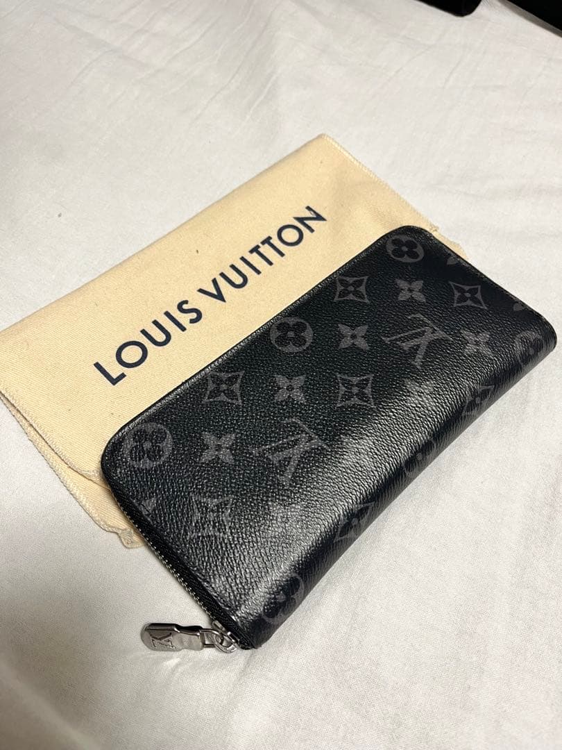 ルイヴィトン モノグラム　エクリプス　ジッピーウォレットヴェルティカル