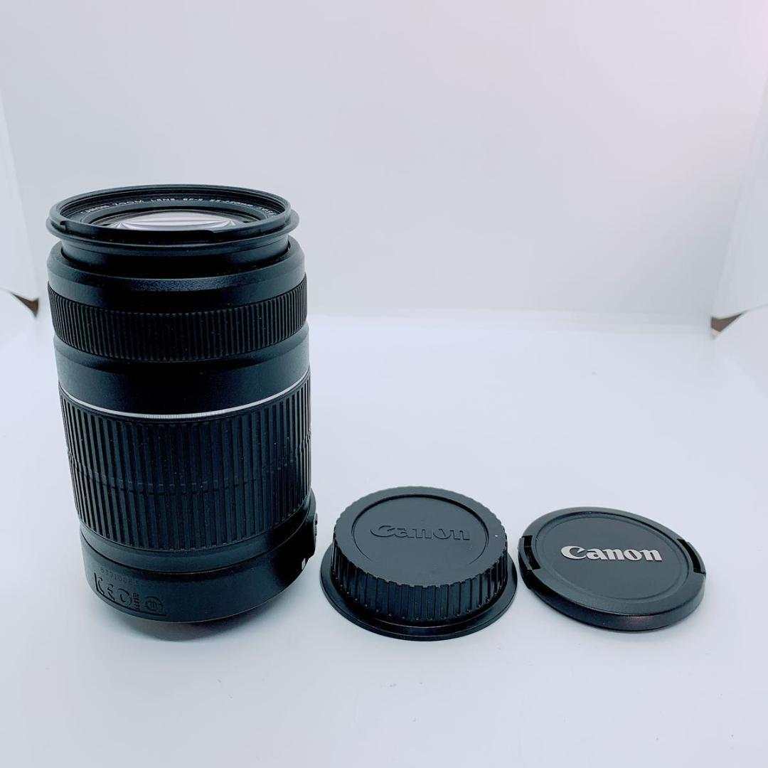キャノン　レンズ　美品　55-250 EF-S 4-5.6 MKC0037