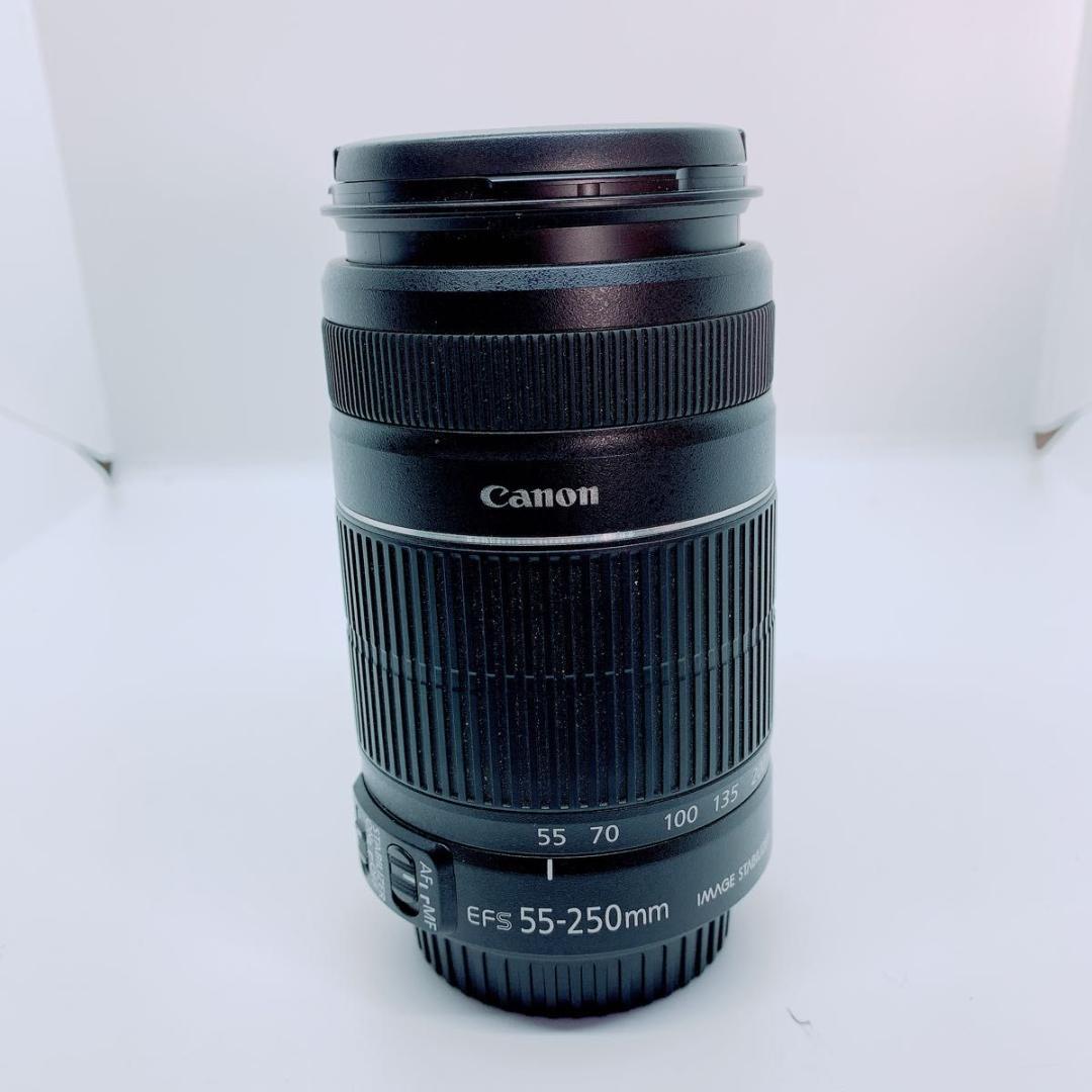 キャノン　レンズ　美品　55-250 EF-S 4-5.6 MKC0037