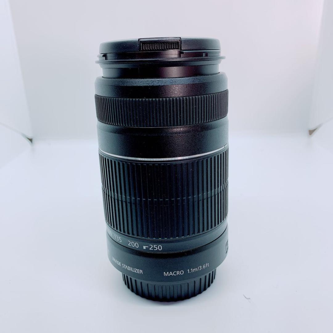 キャノン　レンズ　美品　55-250 EF-S 4-5.6 MKC0037