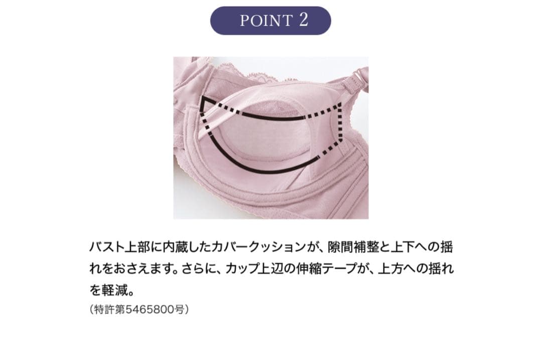 シャルレ＊美意識ブラジャー＊D70＊ネイビー、ピンク定価10560円