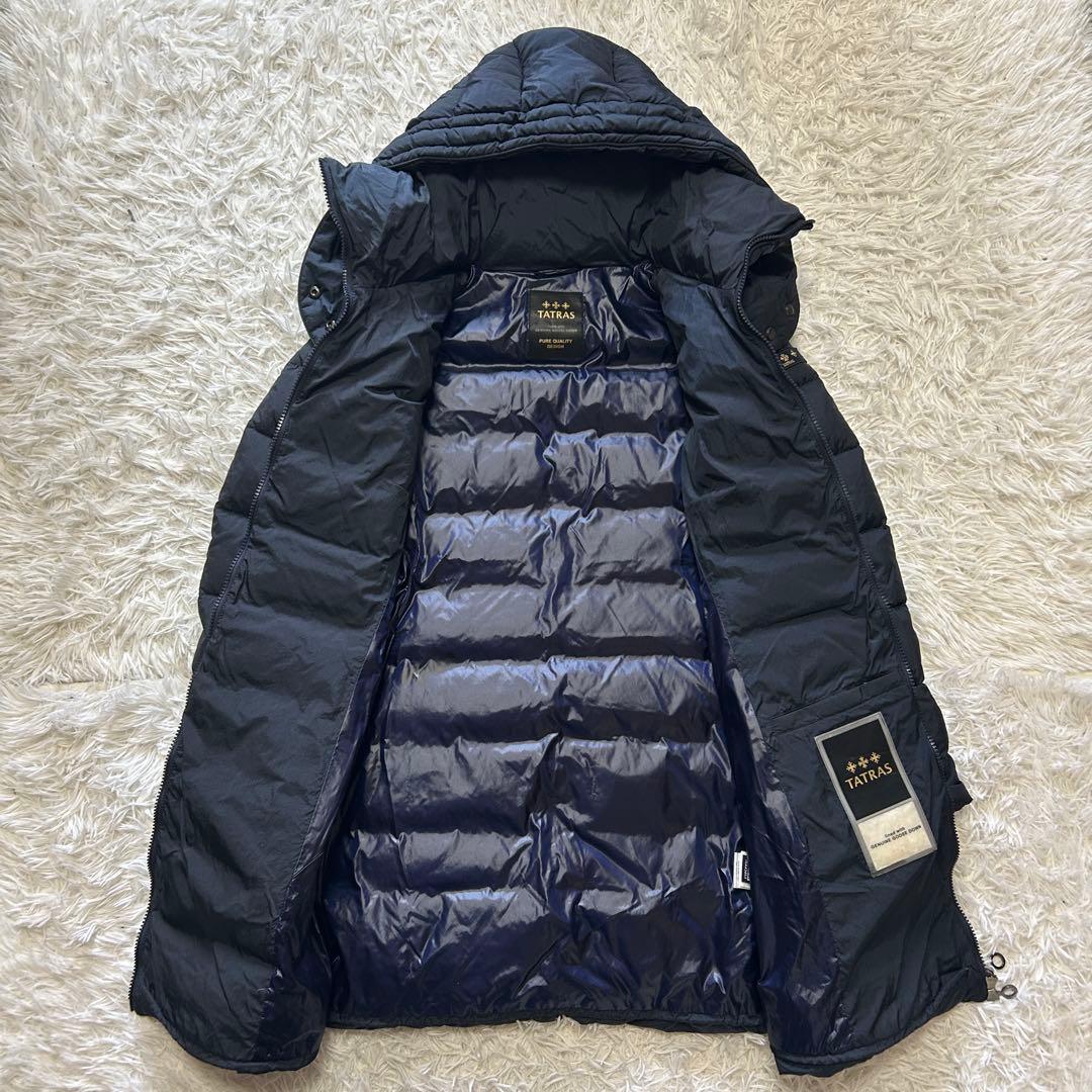 タトラス ダウンコート 02 M LTA16A4496 ダークネイビー