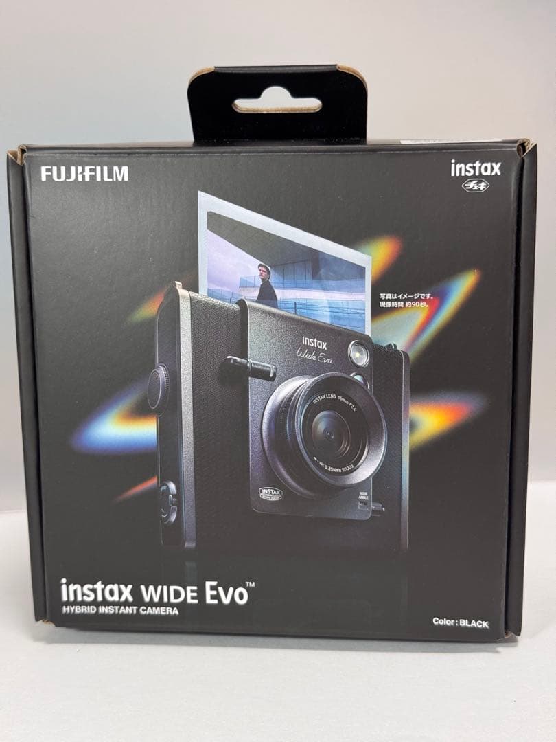 FUJIFILM instax WIDE Evo フィルム50枚、保証残あり