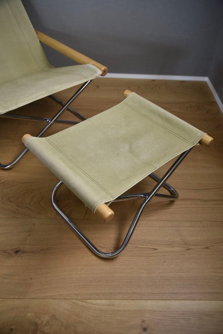 ニーチェア　フォールディングチェア+オットマン