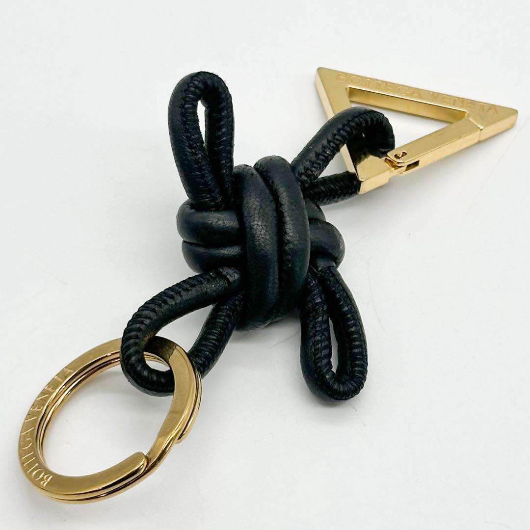 ボッテガ ヴェネタ トライアングル キーホルダー キーリング バッグチャーム