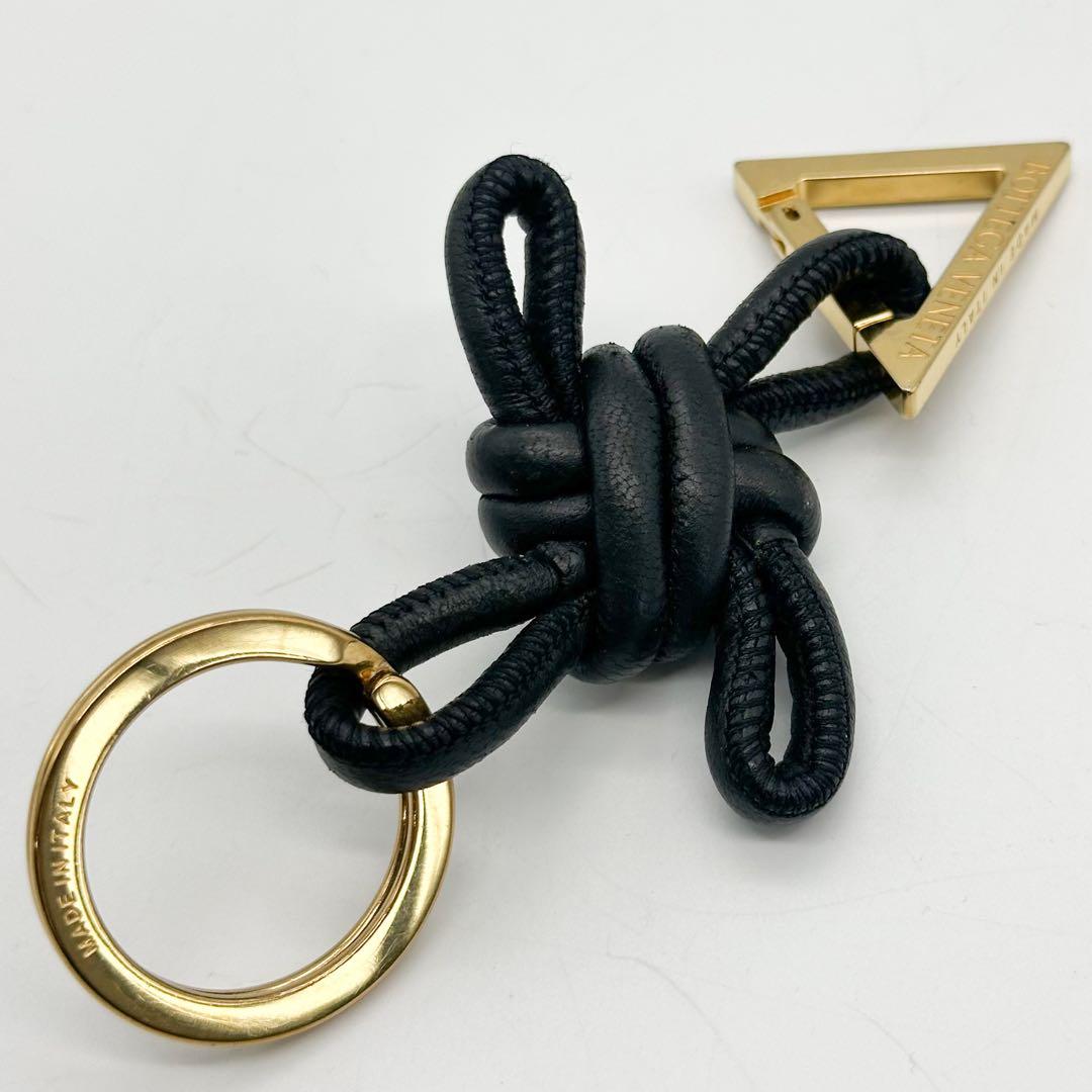 ボッテガ ヴェネタ トライアングル キーホルダー キーリング バッグチャーム