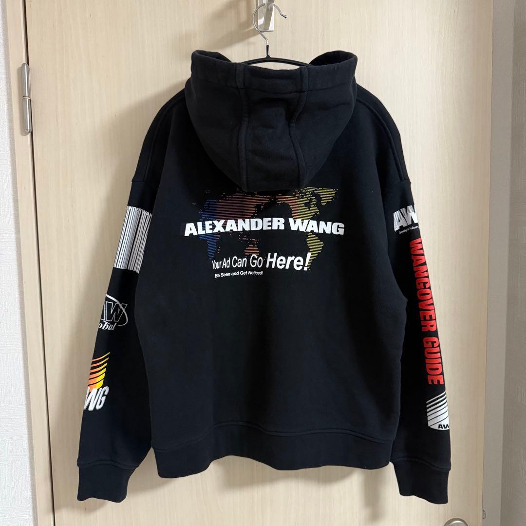 美品 アレキサンダーワン スウェットパーカー フーディー ユニセックス