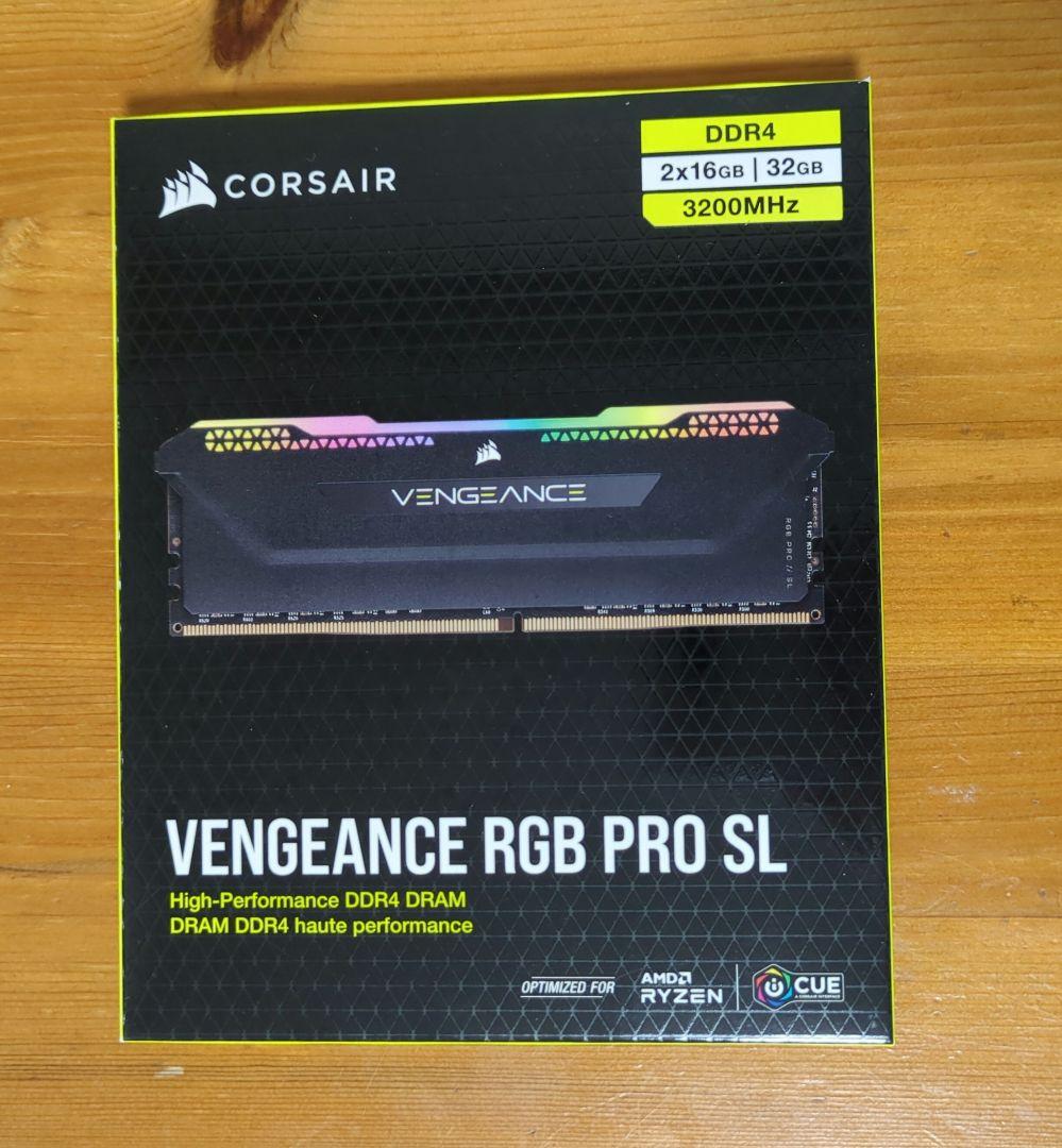 メモリー CORSAIR RGB PRO 32GB DDR4 3200MHz