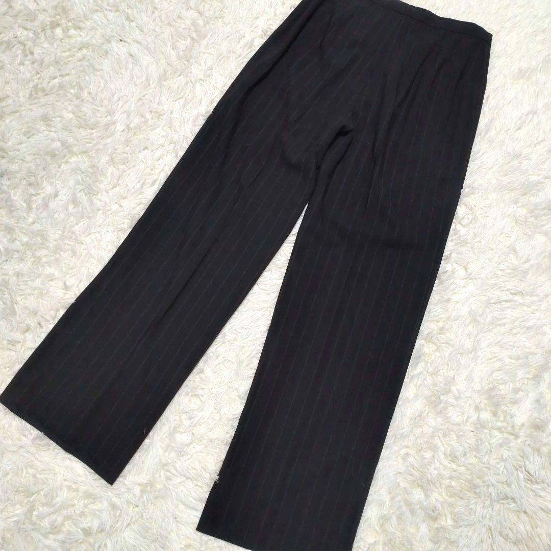 最高級　マックスマーラ　セットアップ　白タグ　スーツ　1B ストライプ　ウール