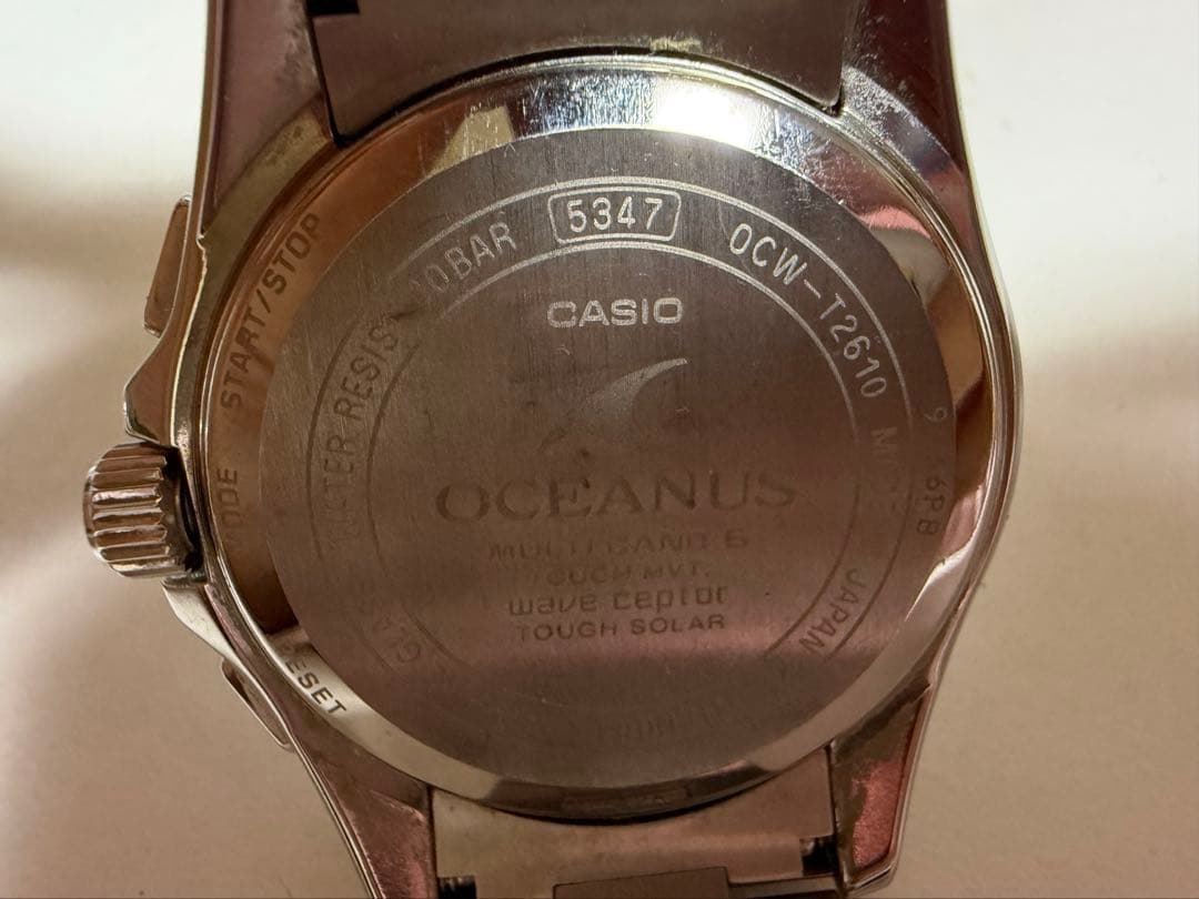 時計 CASIO oceanus OCW-T2610