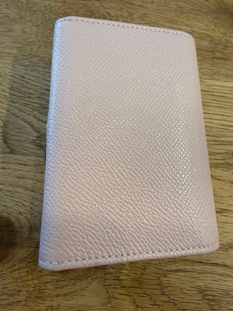 ブルガリ　30421 名刺入れカードケース　ピンク