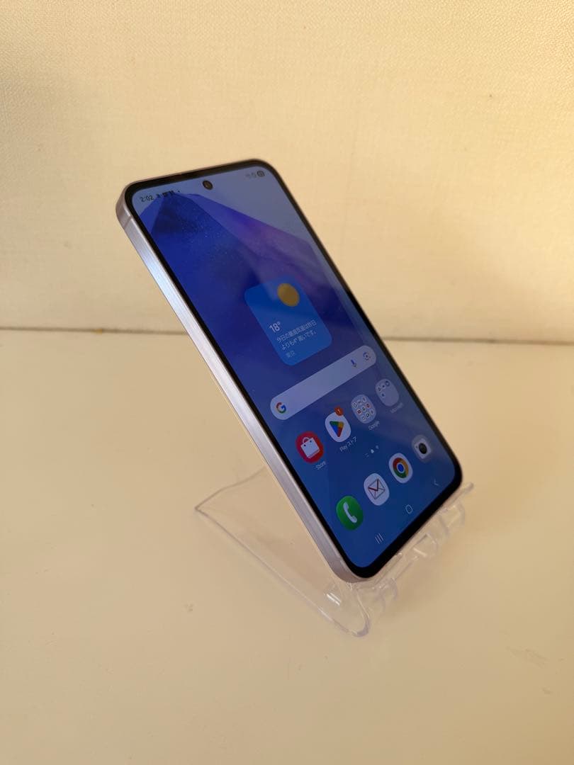 Samsung Galaxy A55 5G と Galaxy watch 5