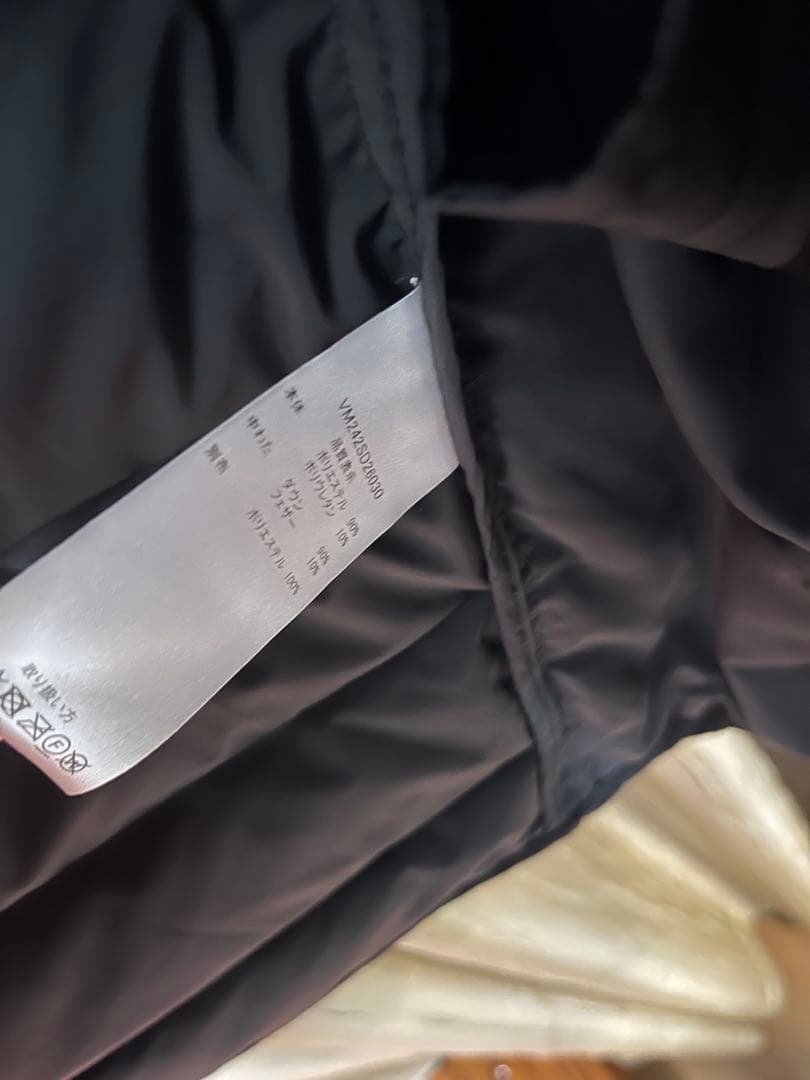 [試着のみ]Vincent et Mireille ブラック ダウンジャケット